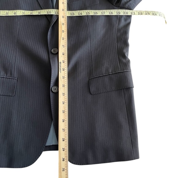 Hugo Boss Blazer Men’s 38S Pasolini Movie Navy Blue 100 Virgin Wool Classic Fit - Picture 11 of 13